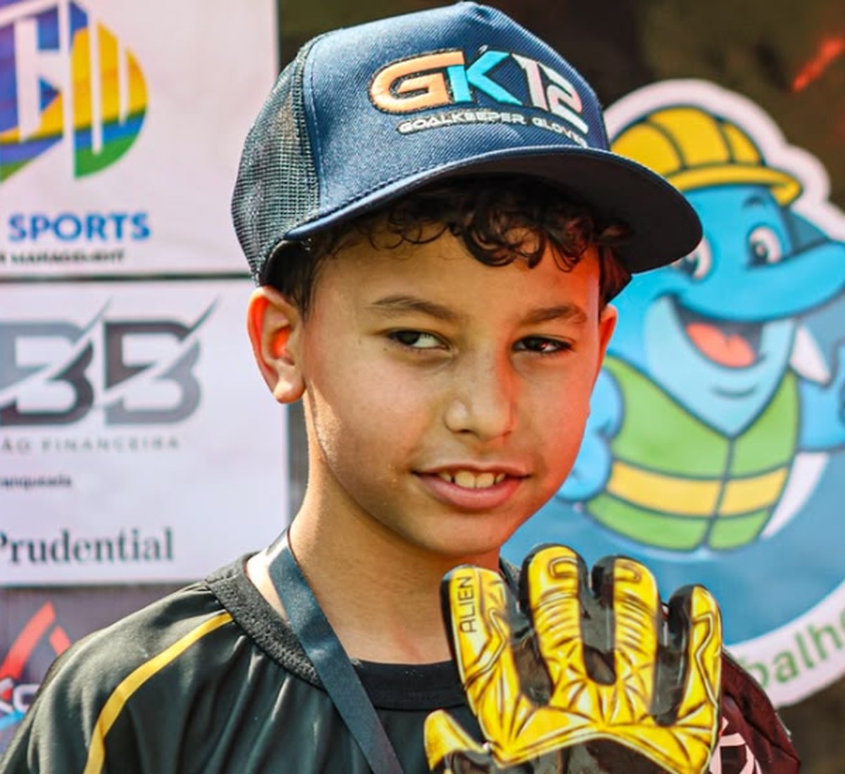 Enzo, campeão da categoria infantil na Etapa Sumaré