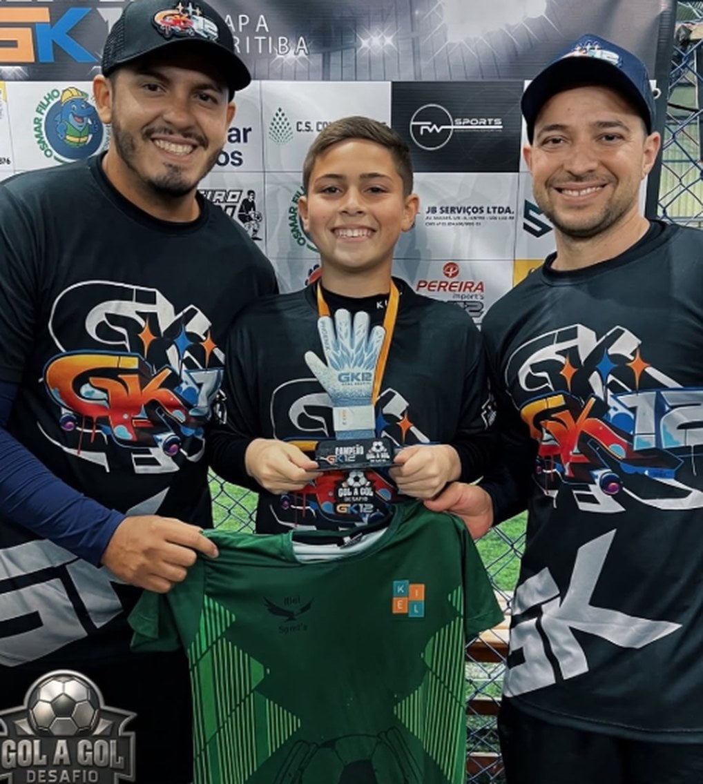 Hiran, campeão da categoria infantil na Etapa Curitiba